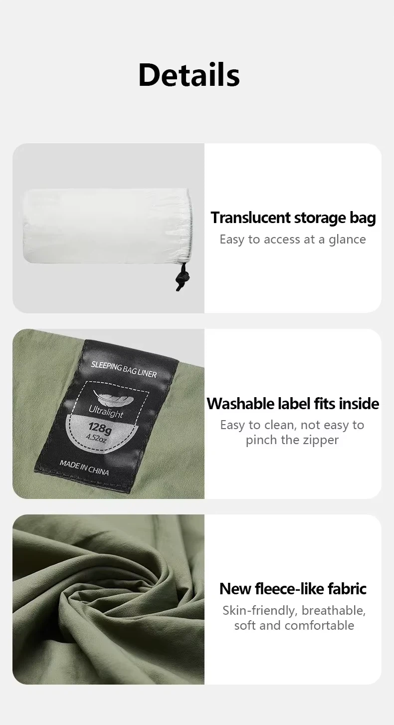 Sleeping Bag Liner Ultralight suppliers